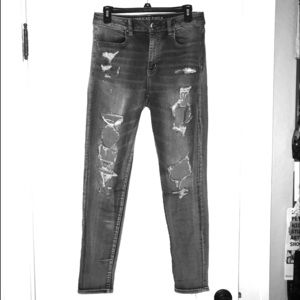 American Eagle ripped jeans